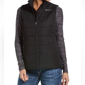 Ariat black Puffer Vest Sz 2X Women’s